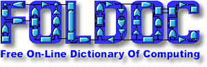 Free On-line Dictionary of Computing